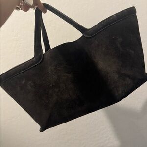 Zara suede bag